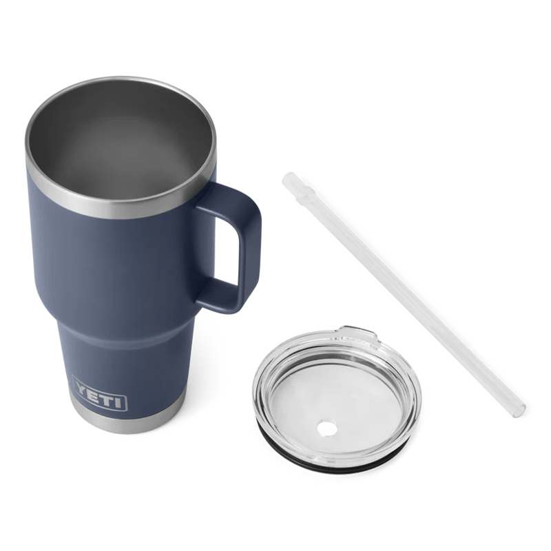 Yeti Rambler 35oz Straw Mug - Navy-3